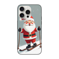 聖誕老人滑雪主題 iPhone 15 Pro/Pro Max 手機殼 - OKOMALL